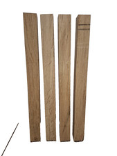 4x Eiche Kantel Leiste Bohle