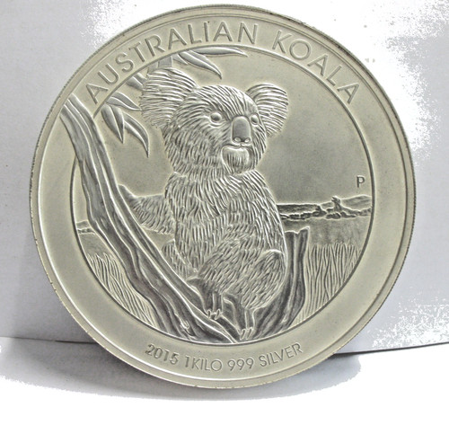 Silbermünze koala 2015 - silbermünze, kg.