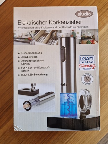 Elektrischer korkenzieher - elektrischer,
