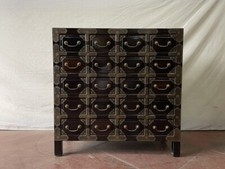 Antiker Apothekerschrank Dokumentenschrank 25 Schubladen  Aktenschrank Höhe85cm