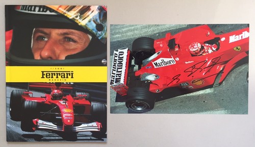 Michael schumacher signiert - michael,