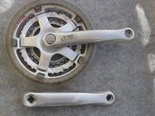 SHIMANO Nexave 170mm Kurbelgarnitur FC-T 301 Stahl-Alu 28-38-48 Kettenschutzring