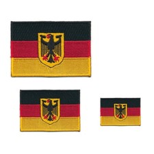 3 Deutschland Flaggen Adler