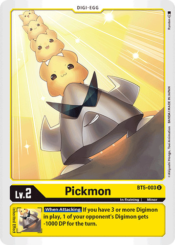 Bt5 003 pickmon yellow - pickmon,