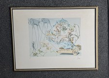 Salvador Dali - Dionysos-56cm x 76cm - 63/300 Ausgabe Bleistift Handsigniert !