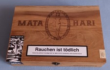 Zigarrenkiste aus Holz,  leer als Sammelkiste oder Aufbewahrungskiste ( 41 )