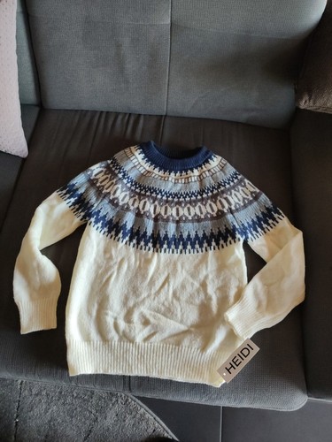Norweger pullover weiß - ,