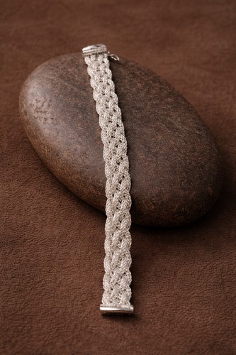 Vintage armband 835 - armband, silber