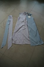 Diane von Furstenberg, Blusenkleid, Größe: M, Blau/Weiß/ Rosa 100% Baumwolle