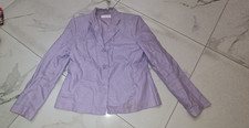 Damen Blazer aus Leinen GR: 40 M  FLIEDER LEINEN