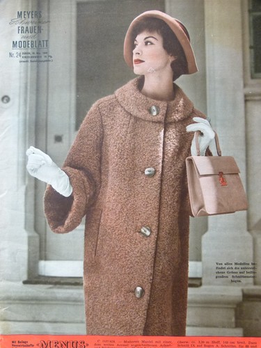 Altes modeheft von 1958 - modeheft, meyers