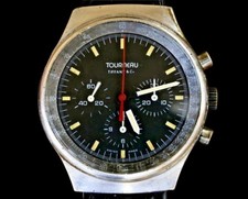 Rare 1980s cronograph Torneau