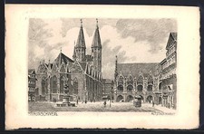 Künstler-AK Braunschweig