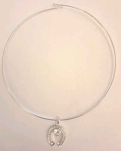 Damen choker halsreif silber - damen,