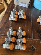 Heimeier Eclipse Thermostatventil 3/8" Eck Hydraulischer Abgleich Heizung / NEU