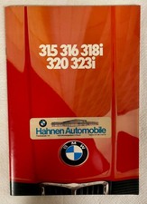 BMW Prospekt 315 316 318i 320 323i (E21), 1981