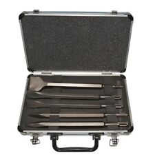 Makita D-42379 Meißelset SDS-Plus 5-teilig im Alukoffer Spitzmeißel Flachmeißel