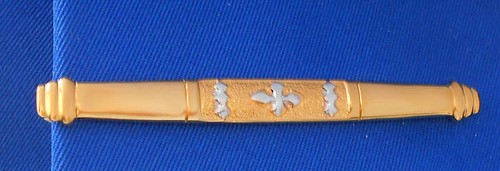 Krawattennadel klammer bicolor - krawattennadel,