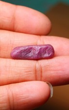 Rubin rau, natürlicher Rubinkristall, rote Rubine Edler Rohrubin Edelstein 21...