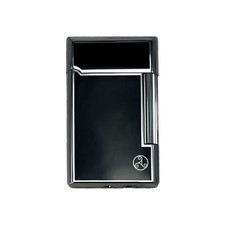 Rattray's Feuerzeug, unbefüllt - Bel Black Chrome