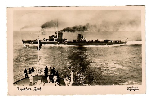 Fotokarte torpedoboot greif - fotokarte,