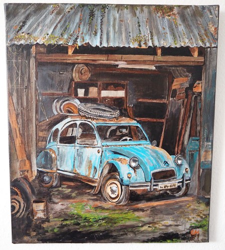 Oldtimer citroen ente - oldtimer, 2