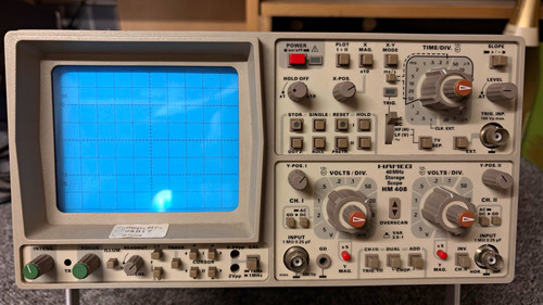 Hameg 408 40mhz kanal - hameg,