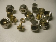  12 x 2 mm  Klemmverschraubung Ms vernickelt - 40 Stück