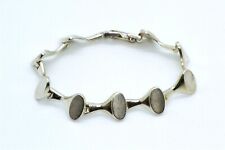 Designer Armband ROWI 925er Silber 70s Modernist bracelet Rodi & Wienenberger