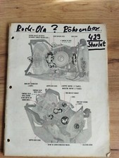 Musikbox Jukebox Manual Rock Ola Starlet 429