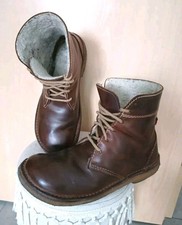Danish Duckfeet Odense Boots Braun Gr. 48 Leder Shearling Gefütterte Stiefel 