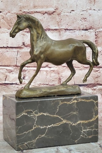 Galoppierendes pferd bronze - galoppierendes,