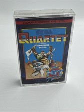 Sega Quartet The Hit Ssquad Datasette C64 Commodore 64 Komplett 1987 Top Zustand