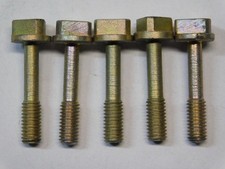Schrauben  5 Stück Dreieck Kopf Schrauben M6 x 27 Dreikantschauben   - Set 17