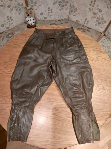Antike lederhose braun 1960 - antike,