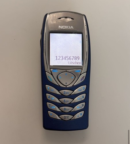Nokia 6100 blau npl - blau, guter