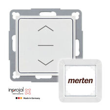 Rolladen Schalter Taster UP Unterputz + MERTEN Rahmen für Jalousie Rollo Motor