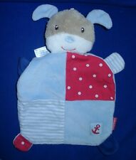 Babydream Schmusetuch Hund blau rot Anker
