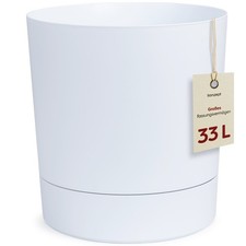 Blumentopf mit Untersetzer