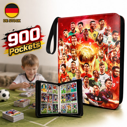 Fussball karten sammelalbum - fussball,
