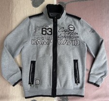 Camp David Gr. L Herren Sweatshirt Sweatjacke Stehkragen/Baumwolljacke 