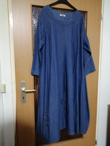 Labass maxi jeans kleid mit - kleid,