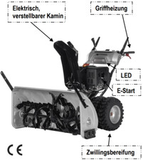 LUMAG SFR110PRO Schneefräse