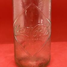 Vintage Coca Cola Contents One Pint Flasche Coke Glas Original Sammler Rar 1960s