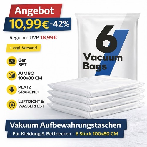 Vakuum aufbewahrungstaschen - vakuum,