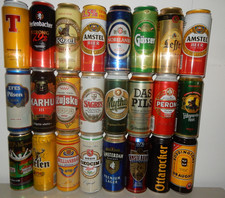 24 schöne Bierdosen aus