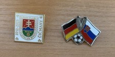 2 Pins FIFA WM DFB 04.09.25 Slovakia Slowakei - Deutschland Germany Fanclub Offi