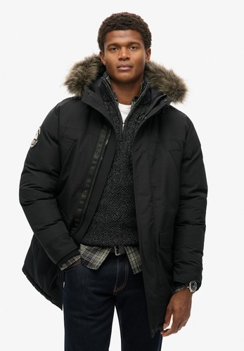 Superdry parka jacke kapuze - superdry,