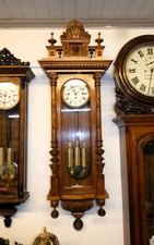 59221 GUSTAV BECKER  Wiener Regulator GRAND SONNERIE-VIERTELSTUNDESCHLAG-135cm