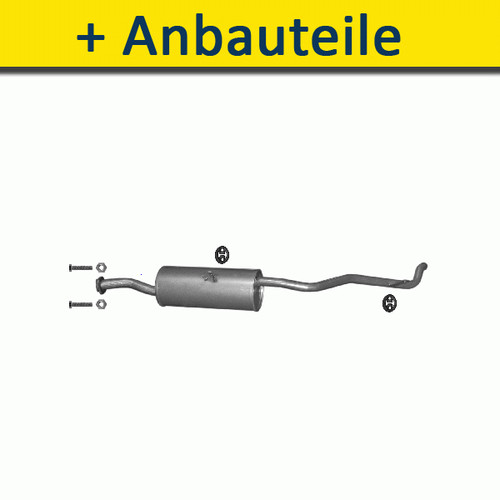 Endtopf auspuff für - endtopf, auspuff+
